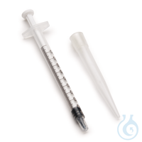 Syringe 1 mL, graduated (6 pcs) Syringe, graduated, for accurately reagent...